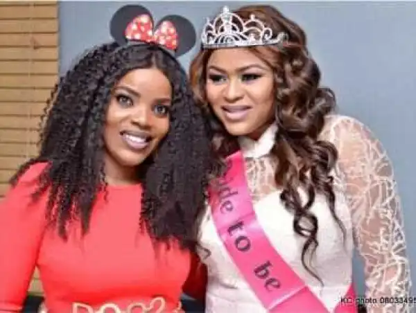 Empress Njamah Stuns In Red Dress As She Attends Her Friend
